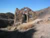 Remains of stone cabin at Alvord Mine. (84kb)