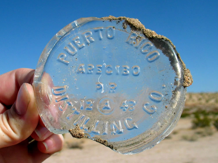 Or maybe the soda was mixed with the rum that came in this bottle!