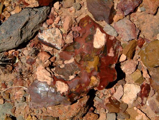 Another shot of the jasper hills material.