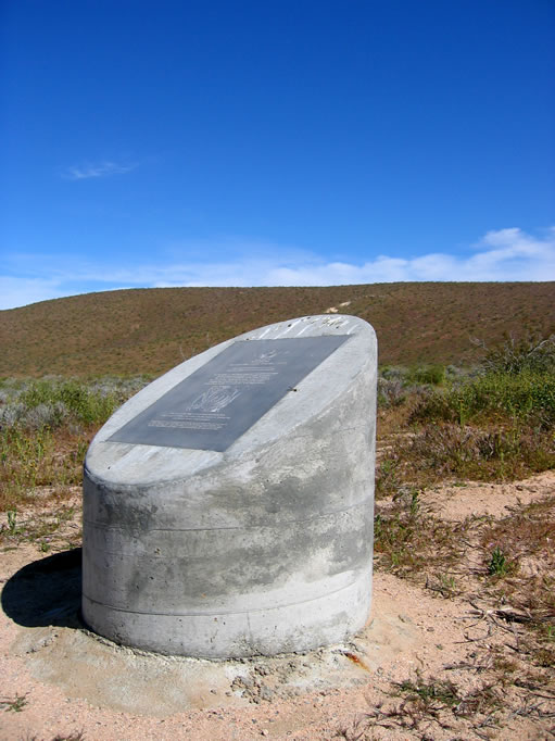 The site of the Memorial Tribute to the forgotten X-15 Astronaut virtual cache.