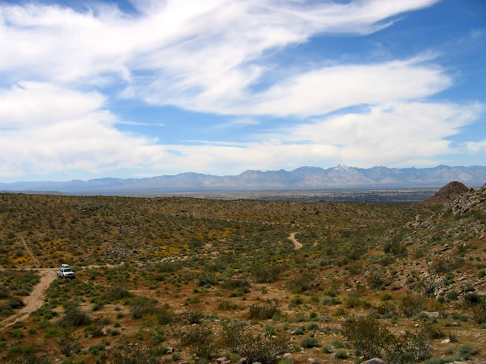 A view from the cache site and the end of our cache quest.