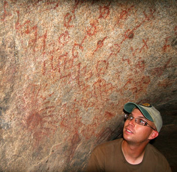 Dave in the cave