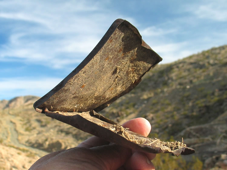 A side view.