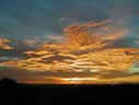 Rainbow Basin sunset