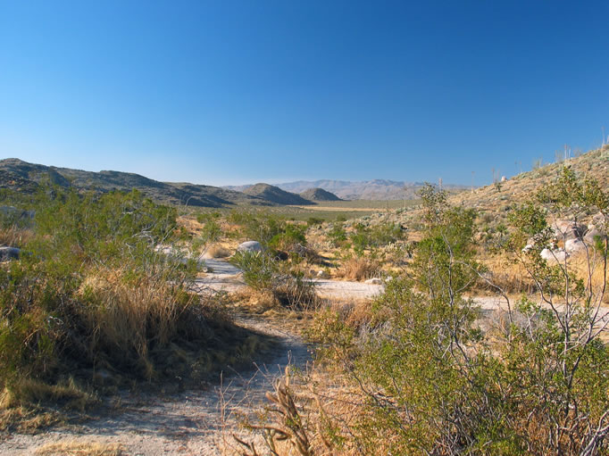 Little Blair Dry Lake in the distance.