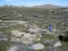Not much remains at the site of the Little Randsburg Mine. (122kb)