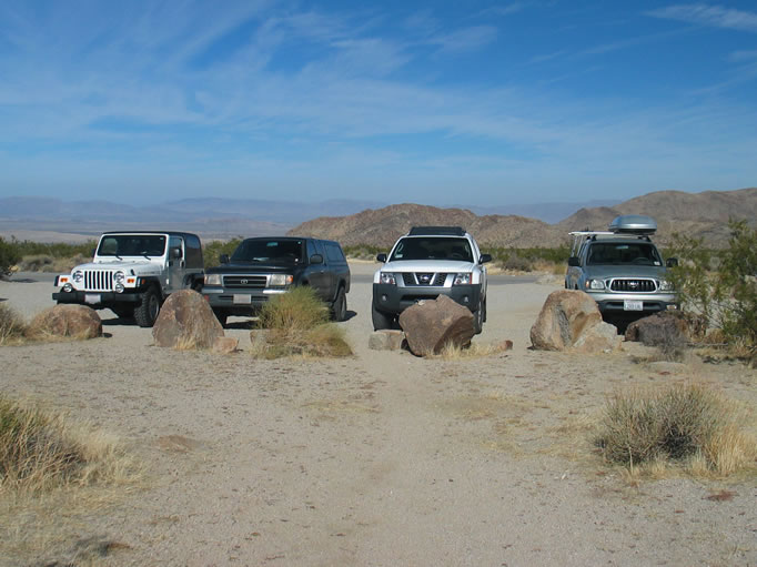 Back at the trailhead.