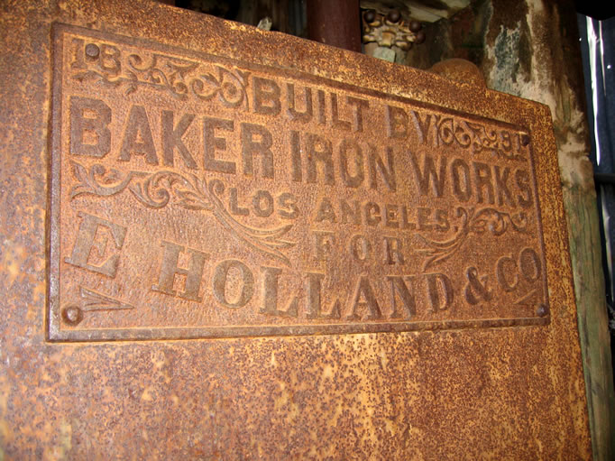 The builders plaque.