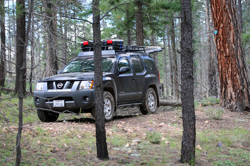 It's always a good feeling to return from a hike and find that the truck is still there!