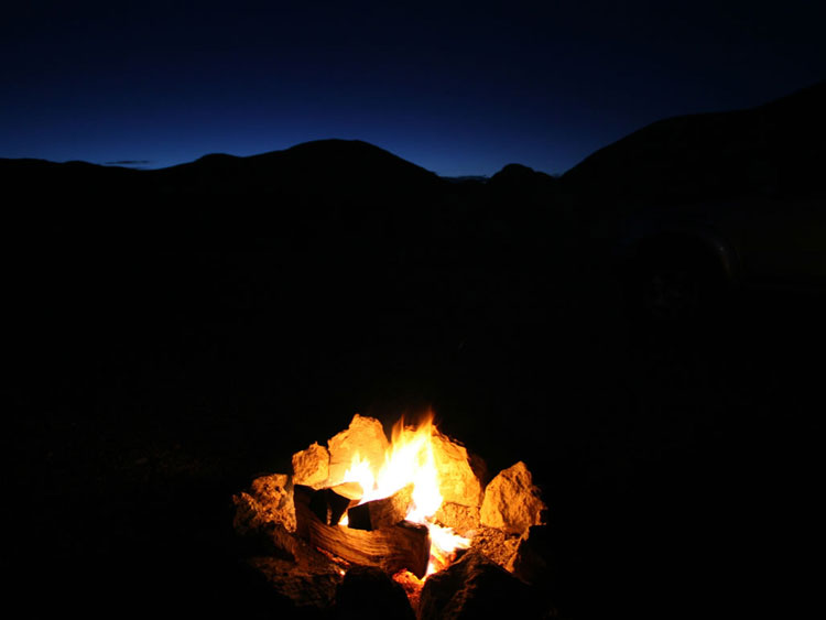 There's nothing like kicking back in front of a roaring fire!