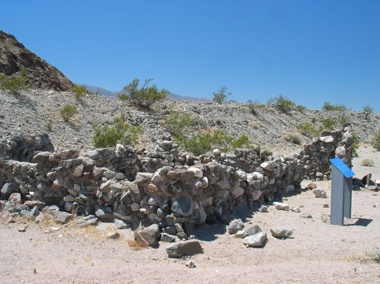 This structure probably served as the base for the short lived 1860 placer mining operations.