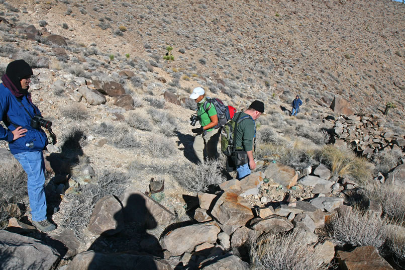 In the lower right corner of the photo you can see the little stone furnace.