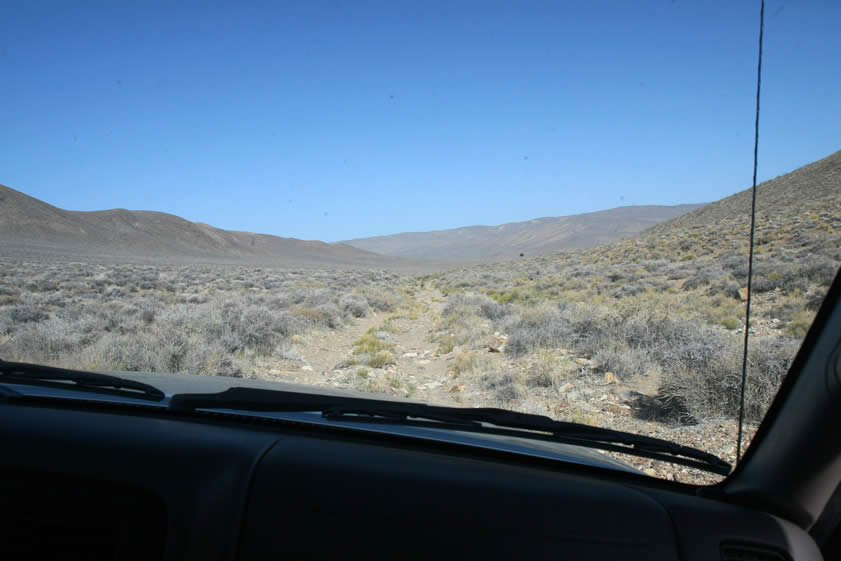 Speaking of nasty, we'd forgotten how bad the road into our campsite was!   We still have a way to go before we join the Emigrant Canyon Road but the day is young and we have plenty of time for our explorations.