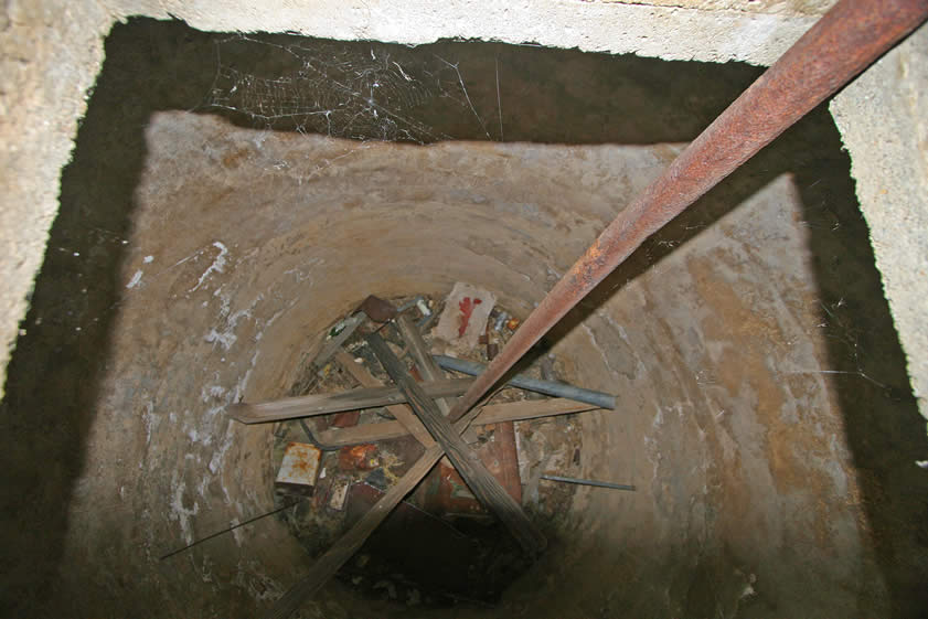 This would seem to have a capacity of several thousand gallons of water and was most likely the source of drinking water for the camp.