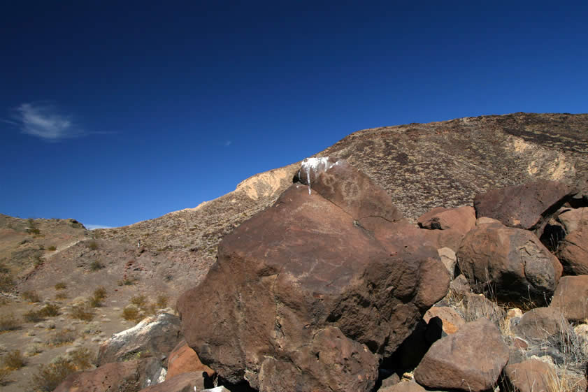 With this parting shot we return to the truck and move a bit further up the canyon.