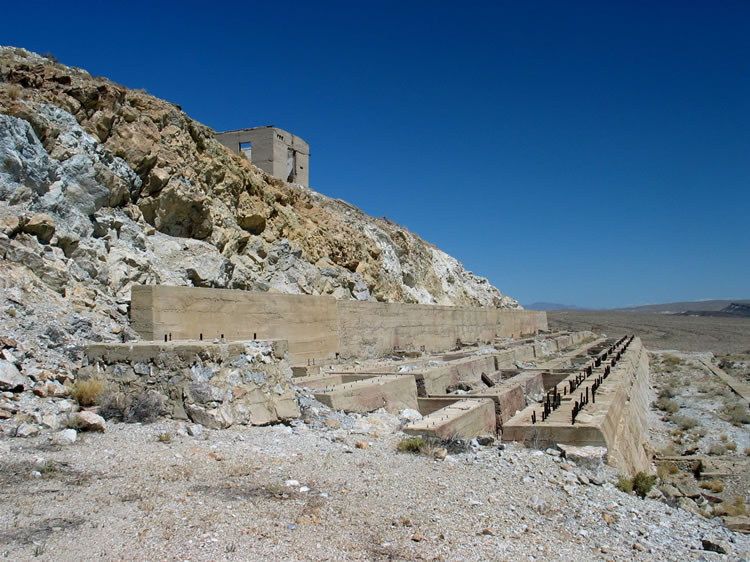 The 120 stamp mill at Blair was the largest in Nevada.