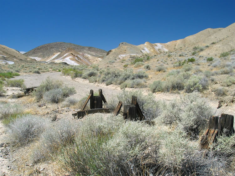 It's incredible that these flimsy supports once withstood the weight of a 3,400 pound locomotive tractor as well as 8,500 pounds of loaded trailer cars all rumbling along at close to 28 miles an hour!