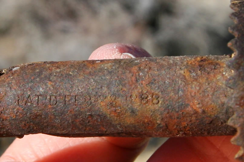 The patent date reads, "Pat'd Feb 28, 1888."