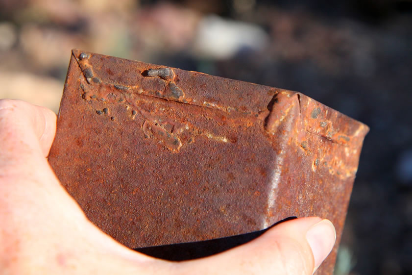 Judging from the crude solder work, this is a pretty old tin.
