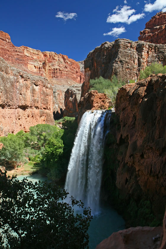 Here are some other views as we descend the trail to the base of the falls.