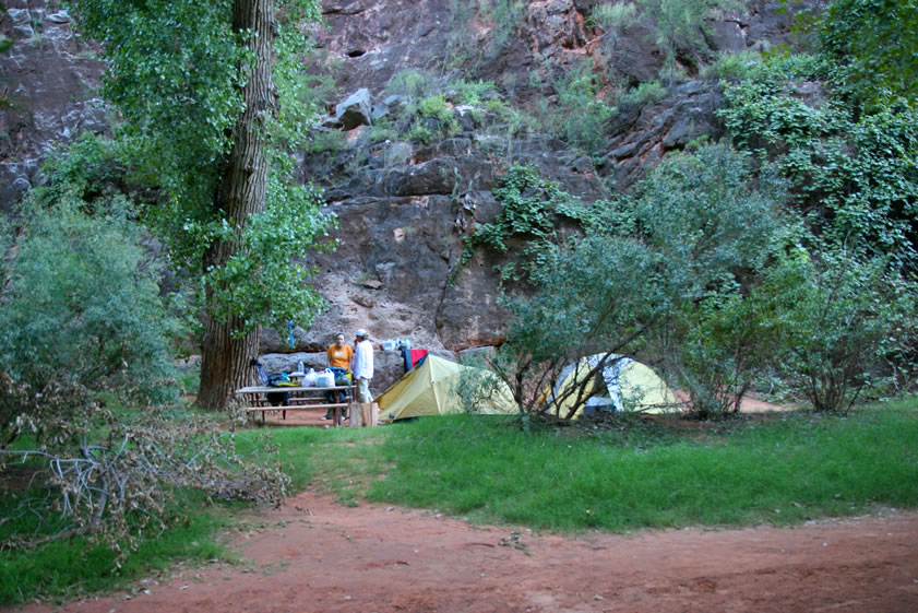 After a quick dinner its off to bed.  None of us has any difficulty in sleeping tonight!