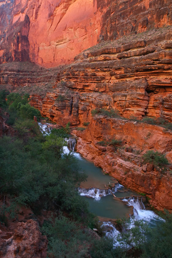 This is an absolutely spectacular part of Havasu Canyon.