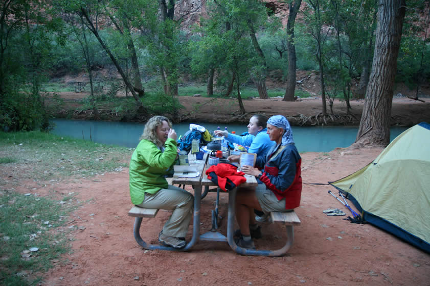 These freeze dried dinners can't hold a candle to that Supai taco!