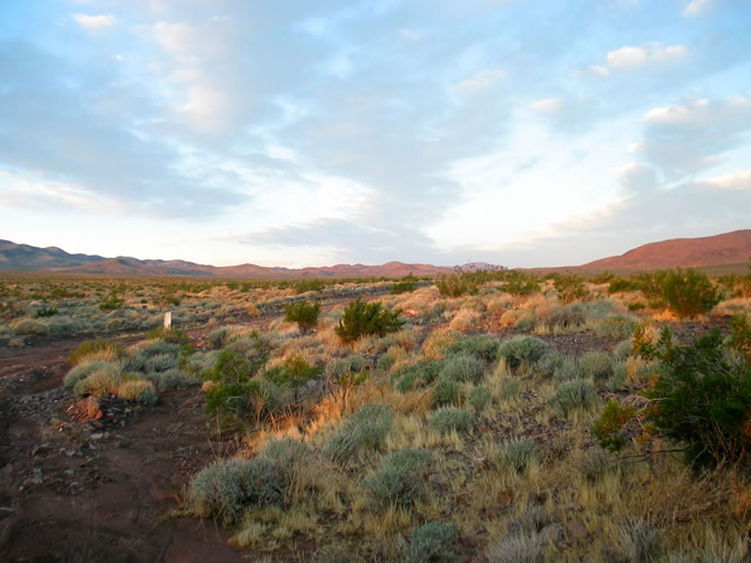 Dawn bathed our valley in rich sunrise colors.