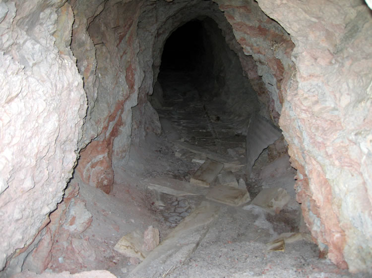 We didn't go in, but the tunnel looks better than the entrance.