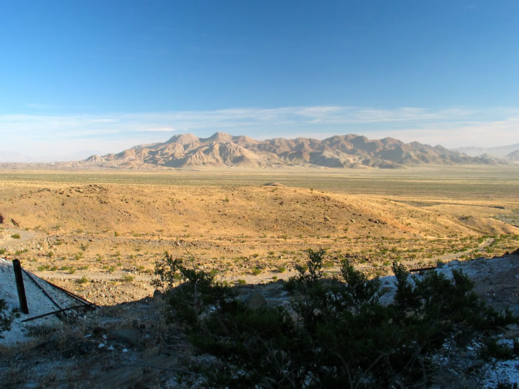 You're probably getting tired of this view of the Saddle Peak Hills to the east, but every time we looked at them they were stunning.