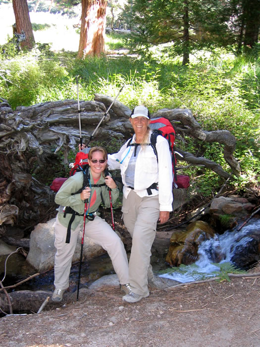 Yes!  We've hiked a mile!  Are we there yet?
