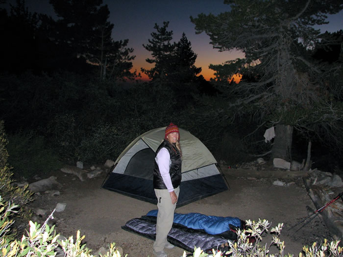 Hmmm...a tent sounds good right now!