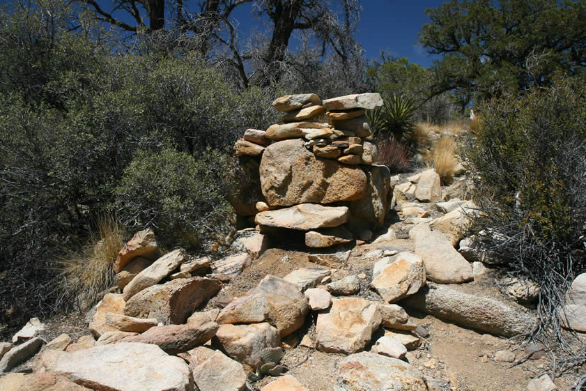 A closer look at the chimney.