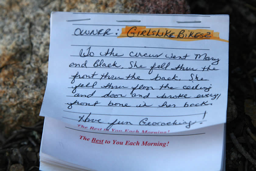 The cute poem brought a smile!