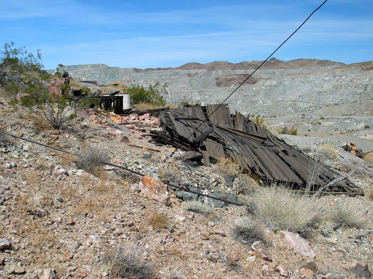 It looks like the walls and roof finally gave in to gravity and toppled over!