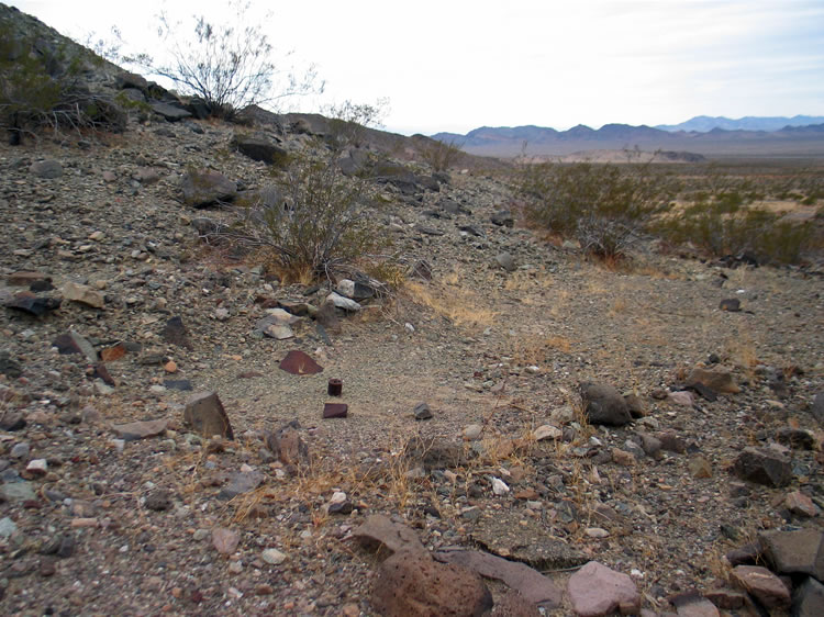 Some cleared areas hint at tent cabins.