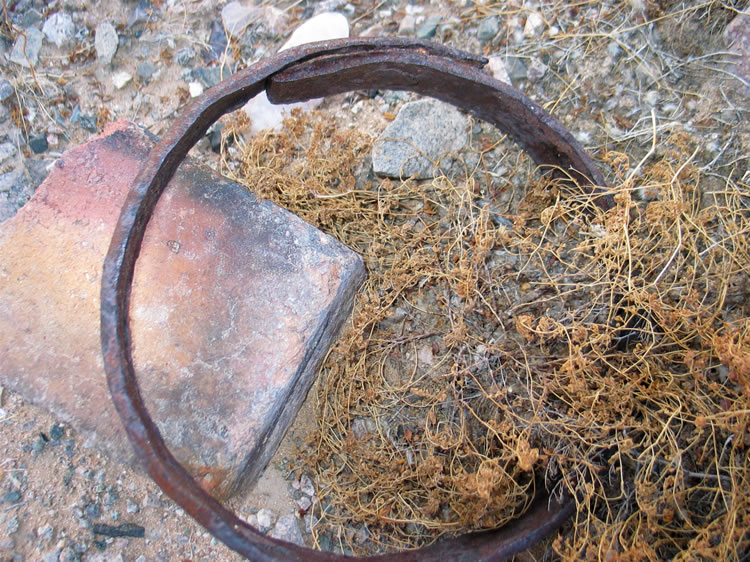 This heavy metal band looks hand forged.