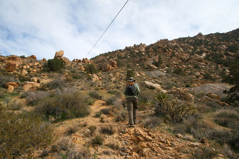 It's time to get up there and check out the mine itself.
