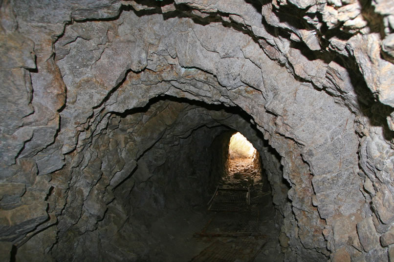 We're almost back to the tunnel entrance.