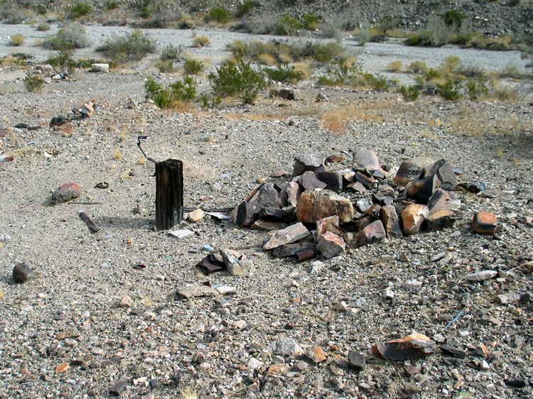 Another view.  Scattered around the area were odds and ends of hand forged metal parts.