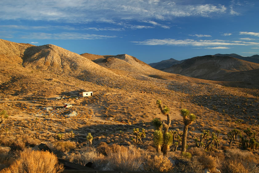 As we climb a bit higher we get an even better view of our camp.