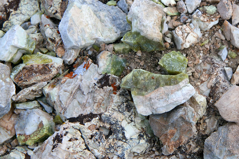 However, its relative softness hints that it might instead be fluorite.