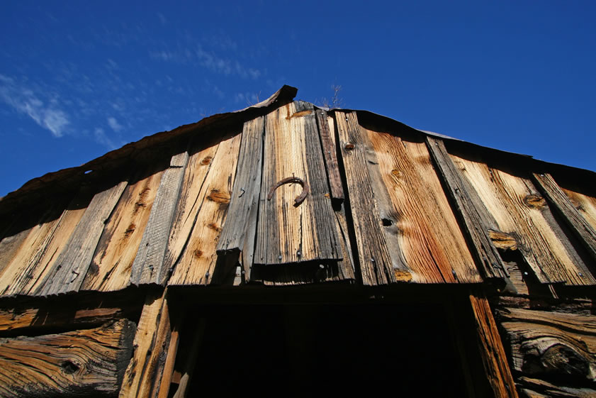 Horseshoe over the door.