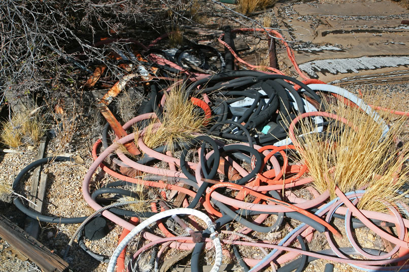 This must be the rubber hose pile.