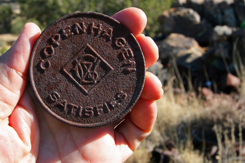 Those old miners loved their chewing tobacco!